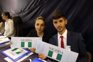 I delegati dell’IIS “A.Businco” per la Nigeria